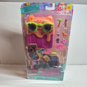 Polly Pocket Kitty Popsicle Resort Compact New